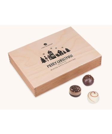  CHOCOLISSIMO LightPremiere-Christmas Chocolate Box | 20 Chocolates | Christmas Chocolate Box | Assorted Pralines | Men | Women | Grandfather | Grandmother | Boy | Girl | Gift Idea | 250g - Buy Online on GoSupps.com