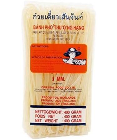  Farmer Farmer - 3mm Wide Asian Noodles - Pack of 5 (5 x 400g) - Thai Rice Noodles - Buy Online on GoSupps.com