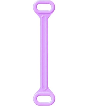 Figure 8 Fitness Resistance Band | Portable High Strength Exercise Bands Soft and Comfortable Elastic Ropes for Women Girlfriend Mother Wife Purple - Buy Online on GoSupps.com