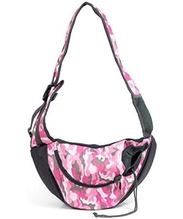 Trag Bag Dog Sling Carrier - 5 Color Options for Dogs & Cats with Convenient Pockets | International Shipping Available - Buy Online on GoSupps.com
