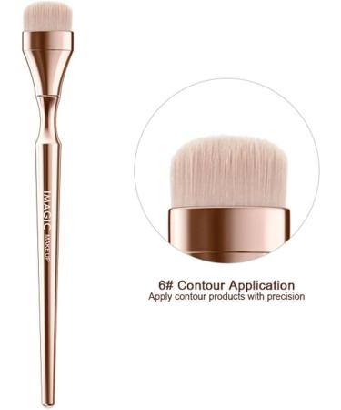 3 set 9x Soft Makeup Cosmetic Brushes Set Foundation Blush Concealer Powder Brush Style 1 3 set Style 1  - Buy Online on GoSupps.com