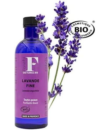 Florabiol - Pack of 2 Organic Fine Lavender Floral Waters 200 ml x 2 - Purifying Softening and Soothing Lotion - Combats Nervousness - Certified Organic Ecocert - Made in France  - Buy Online on GoSupps.com