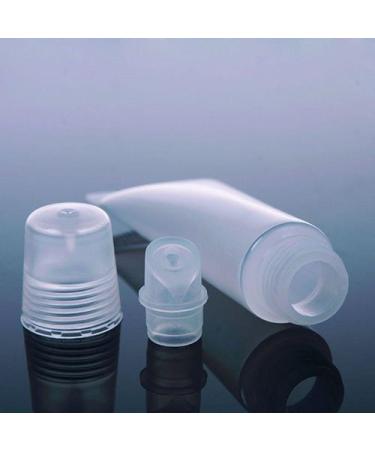 Bodhi200 5pcs 10ml Empty Refillable Lip Gloss Tubes - Clear Mini Cosmetic Containers for Travel & Storage - Buy Online on GoSupps.com