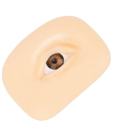 DOITOOL Makeup Practice Skin Silicone Molds Eyeshadow Face Tools Eye Shadow Practice Skin Consumables Bionic 6.9x5.2cm As Shown 2