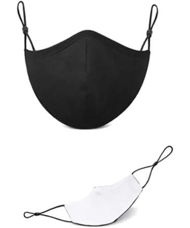 RONCATO Unisex Washable Reusable Antibacterial Mask - Black Adult Size | International Shipping Available - Buy Online on GoSupps.com