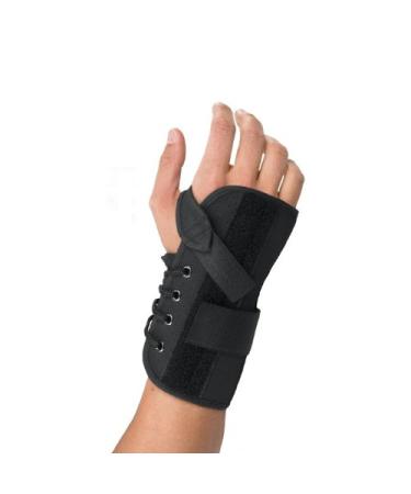 BREG '10554 Brace Wrist Left 7" L Large Low Profile Deluxe Perforated Malleable Palmar Stay