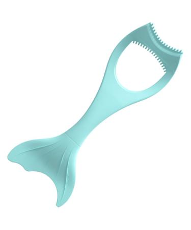 NOLITOY -in- Protective Comb Lashes Separator Aid Professional Detachable for Wear-resistant Stencils Guide 15X5.7CM Blue