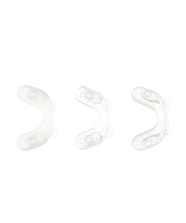 Exceart glasses cushion GL Nose bridge holder 3 pieces glasses one-piece pads non-sled nose support pillow (sorted) glasses bridge nose bridge one-piece eyewear pads