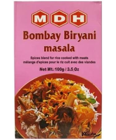 MDH Biryani Bombay Masala 100g - Authentic Indian Seasoning Blend | Aromatic Taste & Flavor - Buy Online on GoSupps.com