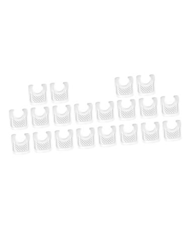 CLISPEED 10 Pairs Toe Protector Remover Pads U Shaped Foot Pad Heel Cushion Inserts Gel Pads Gel Cushions Felt Pads Shoes Stickers Feet Sticker High Heel