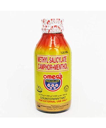 Omega Pain Killer Liniment - 120ml Genuine (New Packaging)