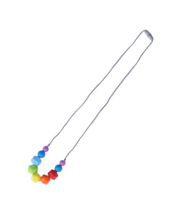 Baby Teething Necklace - Food Grade Silicone Teether in Vibrant Colors - Portable Chew Toy for Soothing Sore Gums - Buy Online on GoSupps.com