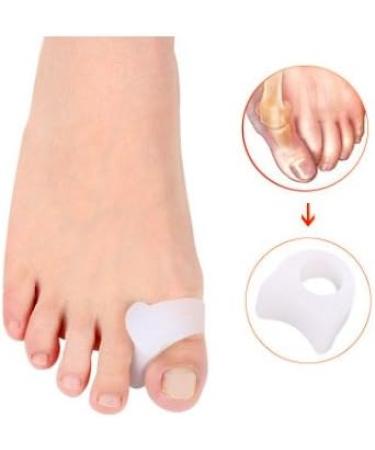 Toe Relax Set of 4 - Gel Toe Stretcher Separators & Bunion Corrector for Pain Relief & Relaxing Toes - International Shipping Available - Buy Online on GoSupps.com