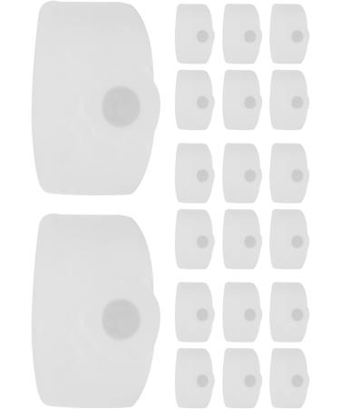 Filfeel Magnetic Toe Rings - 10 Pairs Silicone Weight Loss Patch for Women - Highly Elastic & Soft - Transparent White - Buy Online on GoSupps.com