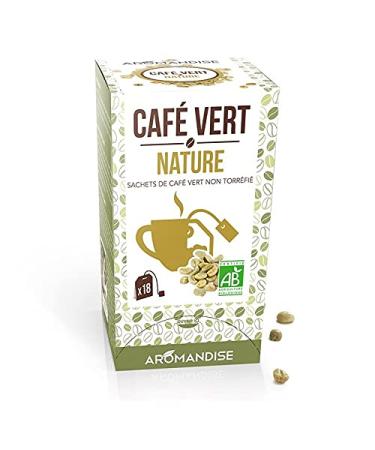 Cafe vert nature BIO - 54 Grammes - 18 sachets
