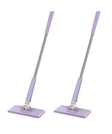 Tvnakdfq Household Cleaning Face Towel Mop Lazy Automatic Cloth Clip Dust Removal and Glass Cleaning Mop