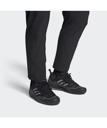 adidas Terrex Swift Solo Men's Approach Shoes - Size 9, Black/Grey - Buy Online on GoSupps.com