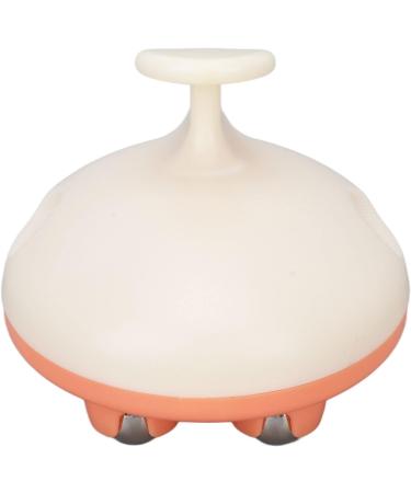 Ververt Touch Rollerball Massager - Portable Hand Massage Device with 7 Rotating Balls for Relaxation | Compact & Efficient White & Orange - Buy Online on GoSupps.com