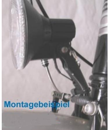 CBK-MS Lamp Holder for Bicycle - Compatible with Rim Brake & V-Brake | International Shipping - Buy Online on GoSupps.com
