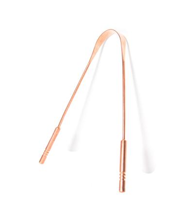 Copper Tongue Cleaner | Bad Breath Relief Tongue Scraper for Fresh Breath | International Shipping Available - Buy Online on GoSupps.com