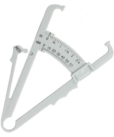 Accurate Body Fat Tester - Caliper for Easy Body Fat Measurement | Practical & Clever Solutions - Buy Online on GoSupps.com