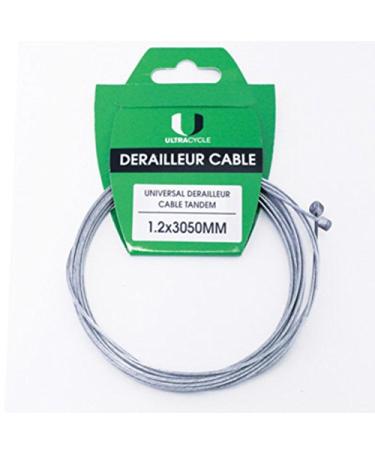 Ultracycle Derail Cable Galvanized Ea 1.2X3050Mm Tandem