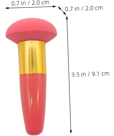 FOYTOKI Beauty Egg Brush Pen Make up Sponges Foundation Sponges with Handle Foundation Sponge Makeup Sponges for Concealer Blending Sponges for Makeup Sponges with Handle - Buy Online on GoSupps.com