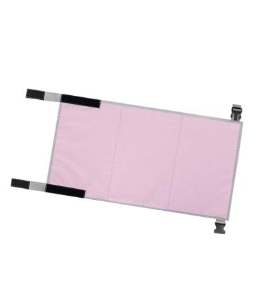 Children's Airplane Footrest Heavy Duty Leg Rest for Most Airplane Seats Pink 89 x 54 cm Pink 89 X 54 Cm