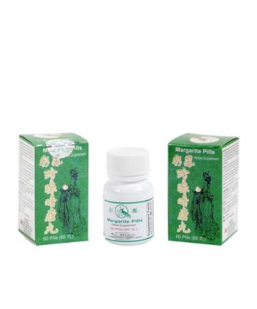 Margarite (Pearl powder for acne & spot) Pills - Herbal Supplement-60Pills x 3 pk