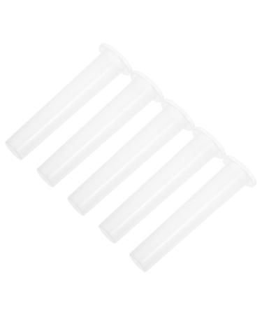 JECOMPRIS 10pcs Flushing Head Dust Cover Caps Cover Lady Caps Cover Plastic Caps Part Pp Care Bag Miss Portable