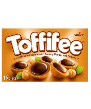 3 x Toffifee 15 Pack 125G Delicious Tasty And Twisty Treat Gift Hamper For Birthday Christmas Sold By Kidzbuzz