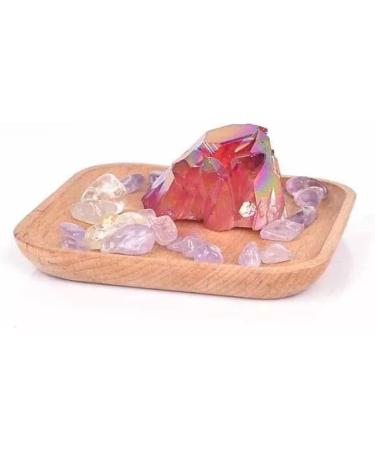 100G-130G Raw Natural Red Electroplating Quartz Stone Cluster Crystals 1pc HOMEZHOU 1pc 100G-130G - Buy Online on GoSupps.com