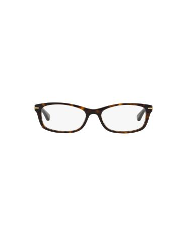 Coach HC6054 Prescription Eyewear Frames Dark Tortoise/Demo Lens 52 mm