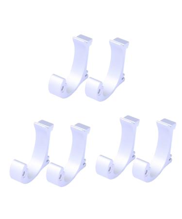 Alipis 6 Pcs Towel Hooks Door Hangers for Bedrooms Dolphins Wall Hook Coat Hook Door Hook Animal Detachable