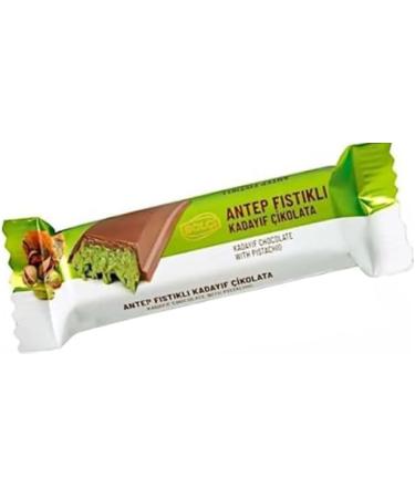 Chocolate Dubai with Pistachio Cream - Exclusive Chocolate - 30g - Elegant Chocolate with Pistachio Filling - Buy Chocolate Dubai Now! (3 Pieces 30 Grams) - Buy Online on GoSupps.com