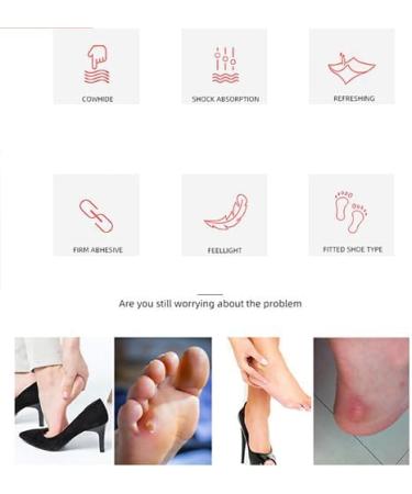 60 Corn Cushions - Waterproof Anti-Wear Corn Pads for Callous & Sore Feet | 60 Pieces Shoe Stickers - Buy Online on GoSupps.com