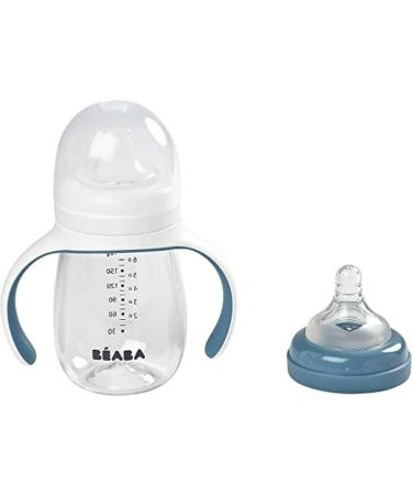 B ABA 2 in 1 Drinking Bottle/Learning Cup Children's Straw Cup 100% Leak-Proof Easy to Open Removable Handles Tritan an - Buy Online on GoSupps.com