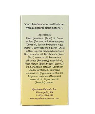 Wyndmere Aches & Pains Bar Soap - Handcrafted with Pure Essential Oils & Natural Ingredients | Shop Internationally - Buy Online on GoSupps.com