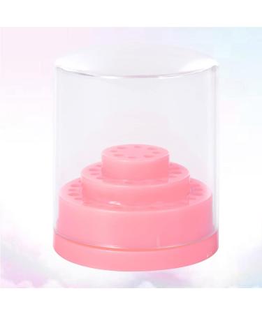 minkissy Gentle Reminder 1pc Nail Bit Holder Stand Nail Bit Organizer Polisher Manicure Warm Tip Pink M - Buy Online on GoSupps.com