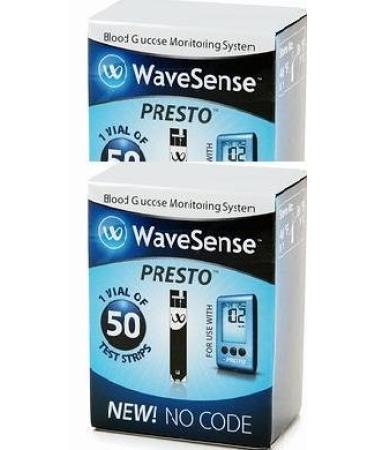 Wavesense Presto Test Strips 100 Test Strips Sold By Diabetic Corner