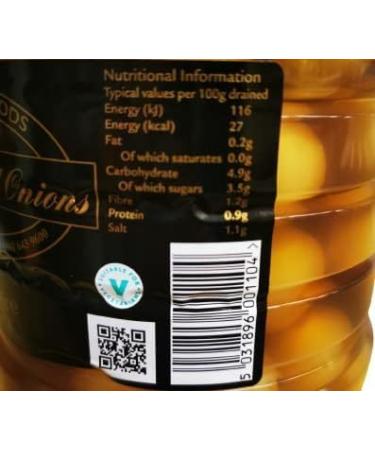 Seasoners Traditional Pickled Onions 2.25kg (Pack of 2) - Buy Online on GoSupps.com