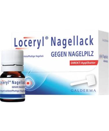 LOCERYL nail polish against nail fungus DIRECT application. 3 ml