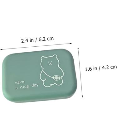 Homsfou 4-Piece Contact Lens Case Set | Sweet Travel Container with Mirror | Waterproof Contact Lens Carrying Bag - Buy Online on GoSupps.com