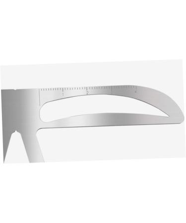 Baluue 2pcs Three-point Eyebrow Ruler Eyebrow Stencil Kit Women Eyebrow Ruler Eyebrow Drawing Tool Caliper mediumx2pcs As Shownx2pcs - Buy Online on GoSupps.com