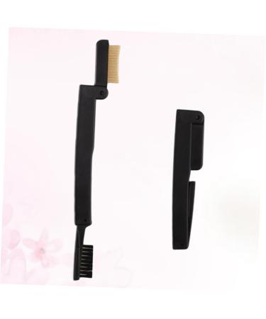 Ipetboom Double Side Eyebrow Brush Set - 3pcs Makeup Tools for Mascara & Eyelash Curling Black | Perfect for Eyebrow Filling & Styling - Buy Online on GoSupps.com