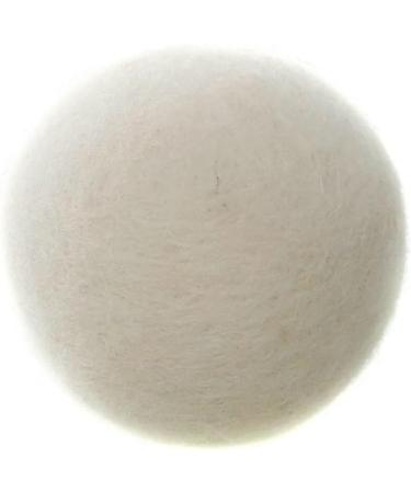 XL Organic Wool Dryer Balls - 100% New Zealand Wool Fabric Softener | Reusable Laundry Balls for Wrinkle Reduction (6 Pack) | Eco-Friendly Home Essentials - Buy Online on GoSupps.com