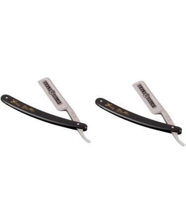 Beavorty 2-Piece Razor Set for Eyebrows & Haircuts Straight Razor for Men & Women - Buy Online on GoSupps.com