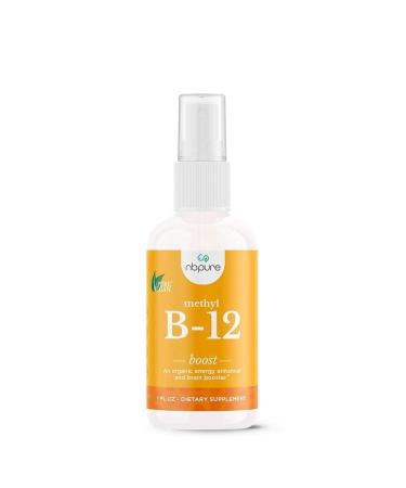 nbpure Vitamin B12 Methylcobalamin Spray 1 Ounce 1 Fl Oz (Pack of 1)