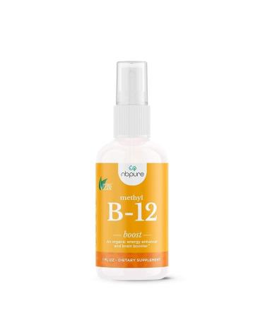 nbpure Vitamin B12 Methylcobalamin Spray 1 Ounce 1 Fl Oz (Pack of 1) - Buy Online on GoSupps.com