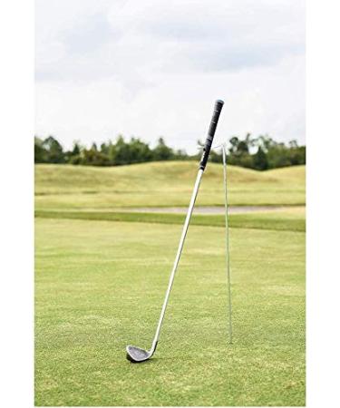 Mobile Pro Shop V-Shaped Golf Club Stand Keeps Your Clubs Clean, Dry & Visible, Made of Highly Durable Stainless Steel - Easy to Carry Golf Club Holder